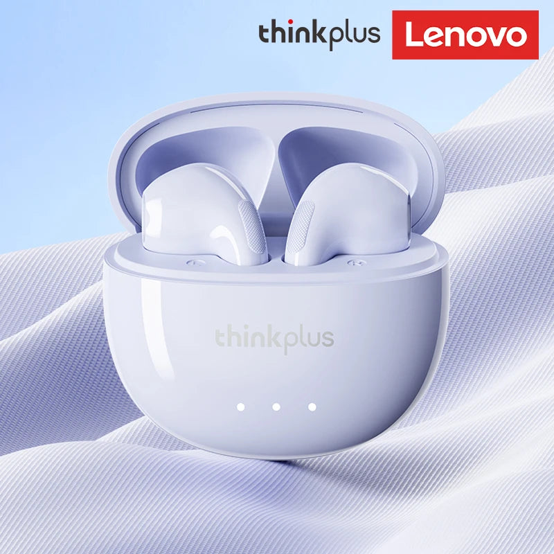 Lenovo LP2 Pro Bluetooth 5.4 Earbuds Semi-In Ear Clear Call HIFI Sound Quality Wireless Earphones Lightweight Comfort Headphones