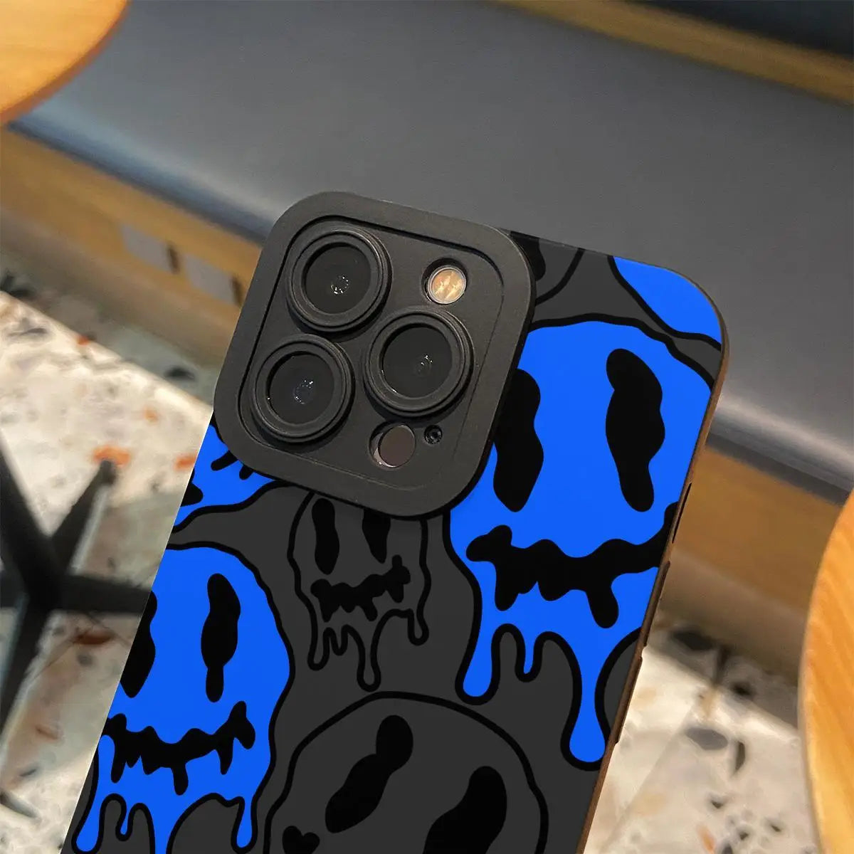 Shockproof Ghost Pattern TPU iPhone Case