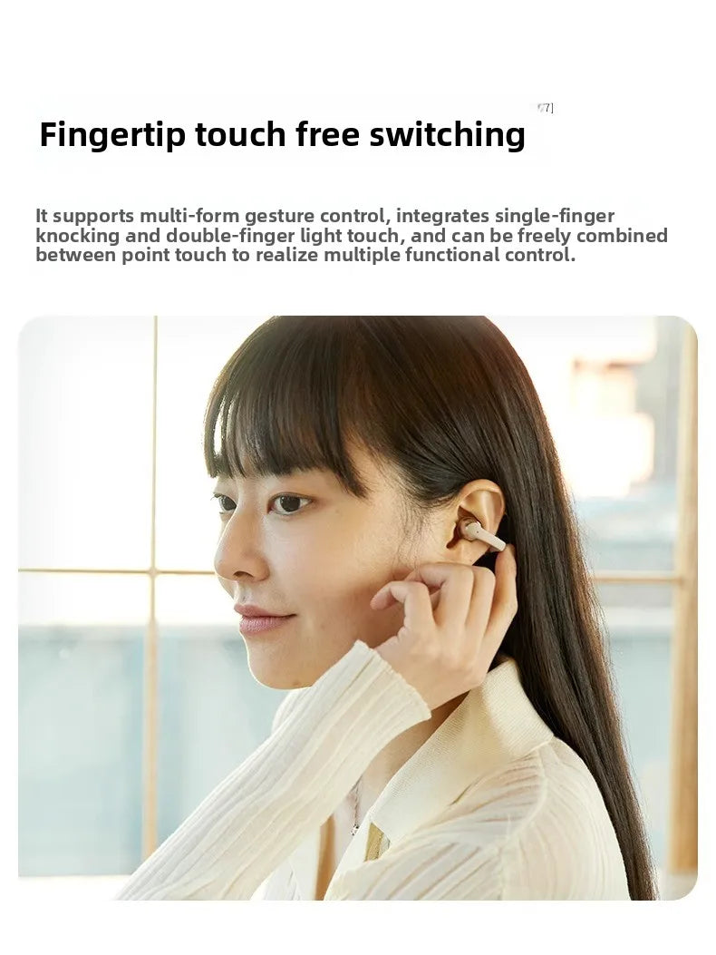 Shokz OpenDots ONE E310 Wireless Earphones Ear Clip AI Noise Reduction Long Battery Life Lightweight Earbuds Custom Headphones